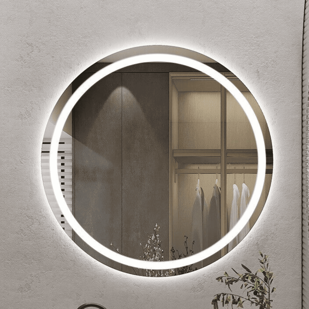 Smart LED Bathroom Mirror – Round 60cm
