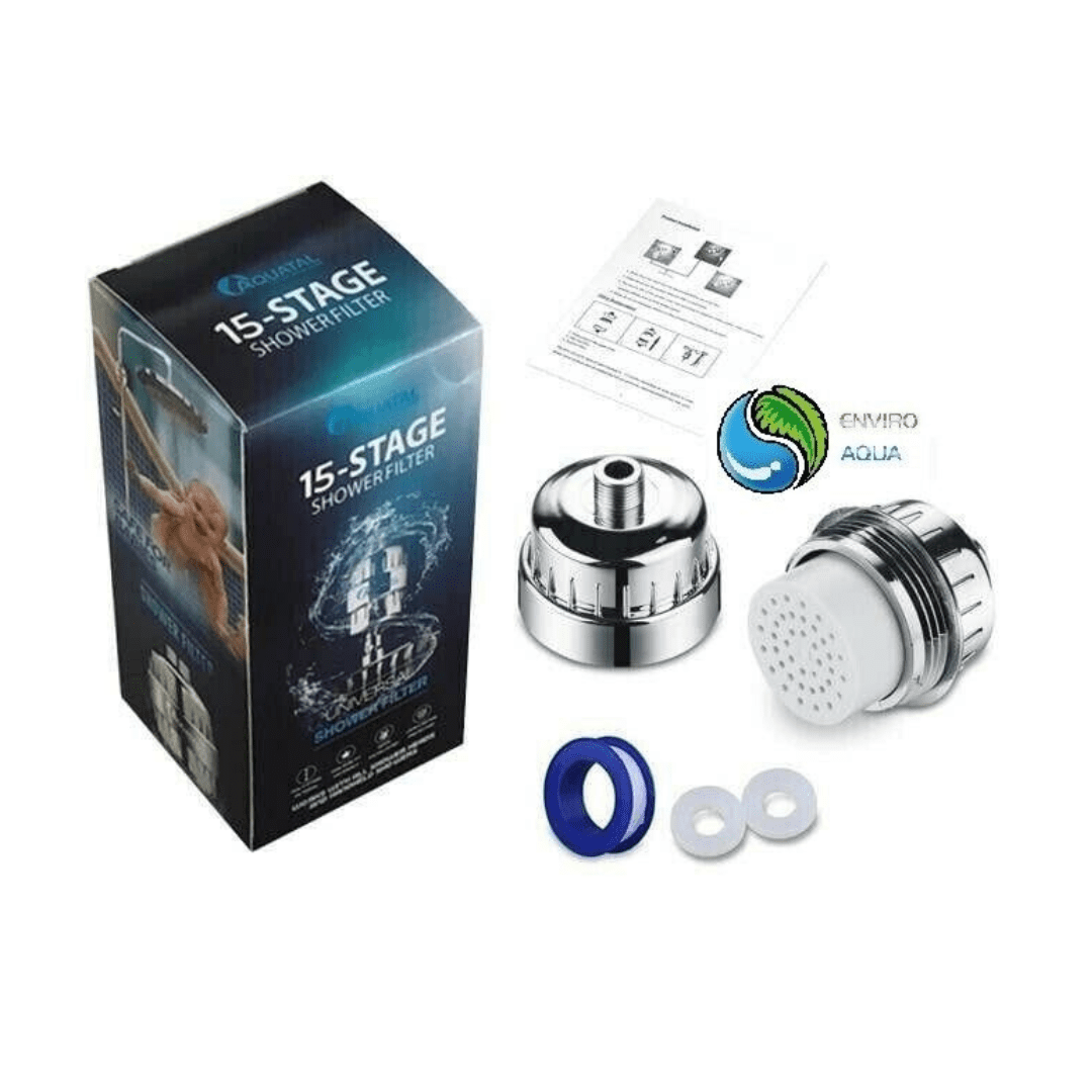 KDF Carbon Shower Filter – Extra Cartridge Included